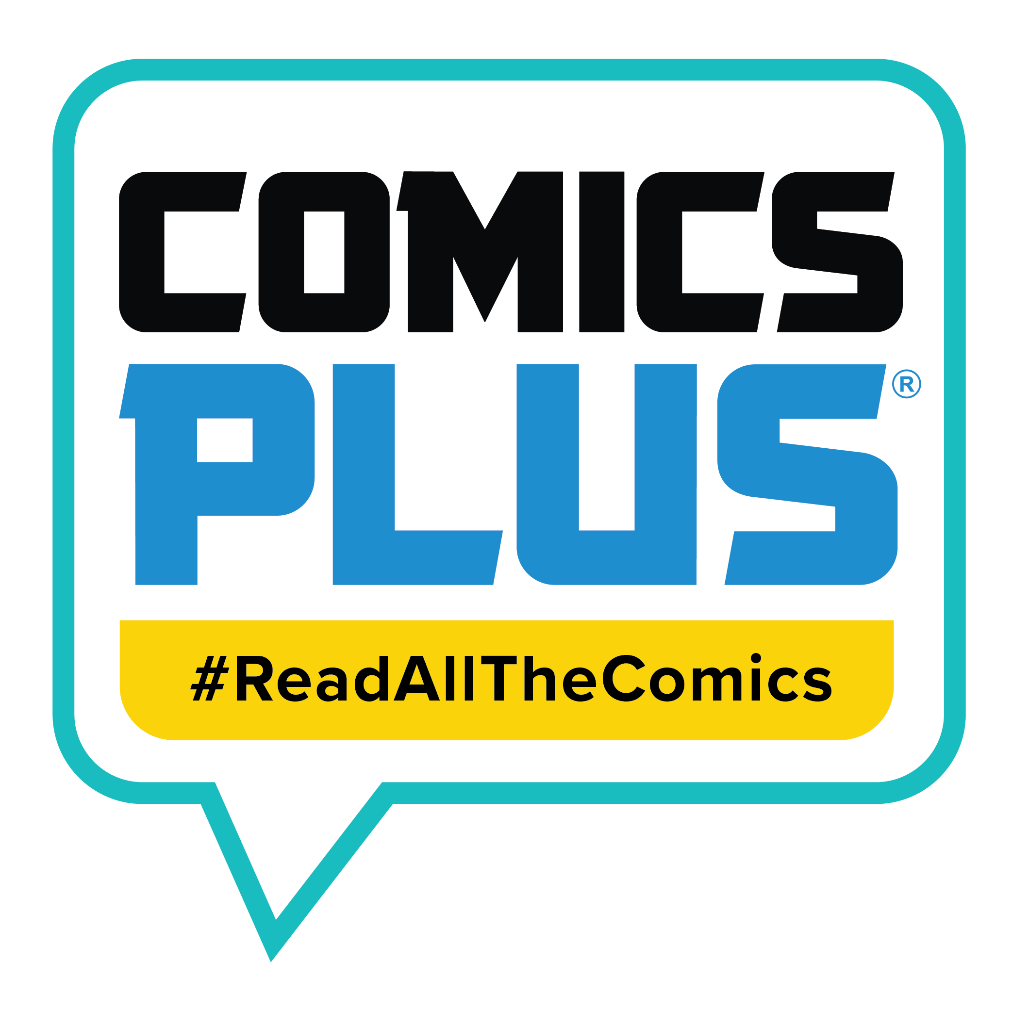 Logo link to comics plus
