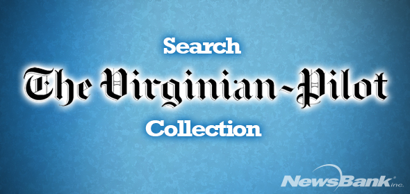 Link to Newsbanks The Virginian Pilot Collection
